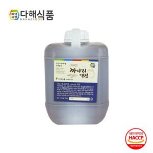 자연다감 다해식품 까나리액젓 9kg