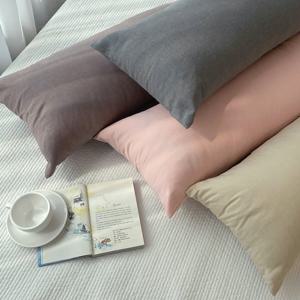 파우더 바디필로우 순면 긴 베개 롱 쿠션 커버_35x150cm(솜포함)