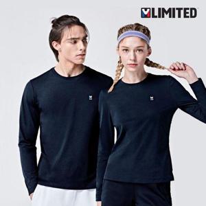 [엠리밋]소로나 긴팔티셔츠 52762 네이비 라운드 무지