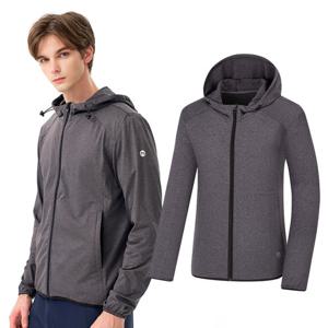 콜핑 2003JK639M 스포츠 트레이닝 상의 보온 남자 겨울 기모 후드집업 자켓