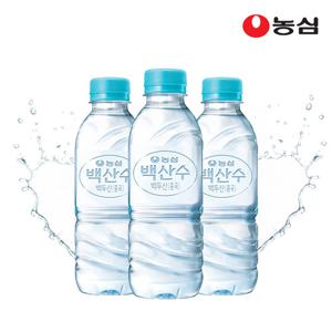 농심 백산수 무라벨 330ml 40병 생수