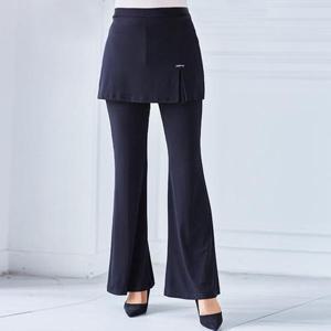 [까르죠아]까르죠아 쫀쫀한 빅사이즈 치마바지 레깅스 나팔 랩 스커트 스포츠 댄스복