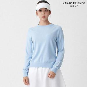 [카카오프렌즈 골프][카카오프렌즈골프] 사랑스러운 어피치 사이드 절개 니트
