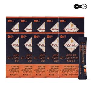 [락토온] 글루텐 분해 골드 카무트 브랜드밀 발효효소 30포 10세트