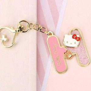 [에이치플러스몰]산리오 헬로키티 이니셜 키링 캐릭터 키홀더 키체인