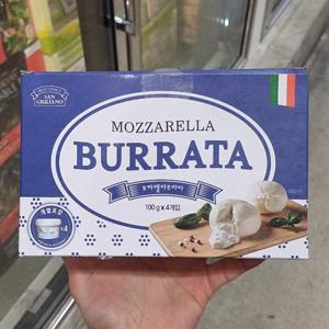 [코스트코] 유로포멜라 모짜렐라 부라타 치즈 100g x 4