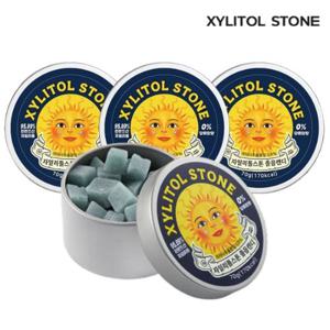 자일리톨스톤 무설탕 사탕 졸음 캔디 4통
