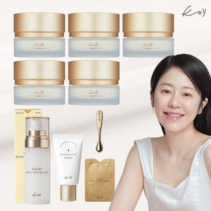[코이] 고현정 KoY 솔리드볼륨코어크림 패키지 (크림5개+크림 중용량1개+미스트1개+골드리프트볼1개+무료체험분1)