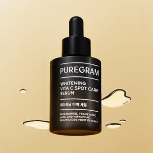 퓨어그램 화이트닝 비타C 잡티기미 스팟 세럼 50ml 대용량
