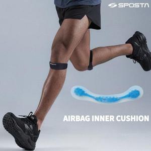 [1+1]스포스타 에어 쿠션 슬개골 무릎 보호대 슬개건 보호대 러닝 마라톤 등산 헬스 테니스 농구 축구 골프