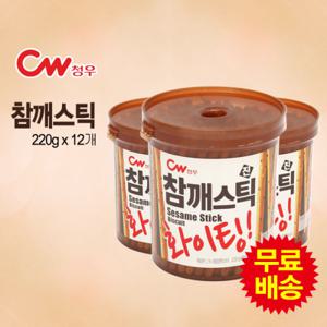 [청우] 참깨스틱(220gx12개)