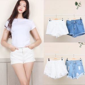 청 반바지 데님 숏팬츠