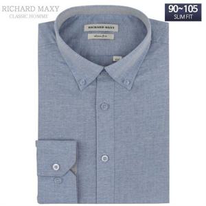 슬라브 솔리드 슬림핏 와이셔츠 - 리차드막시 SMA1272