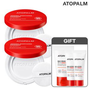 [11/17~19]아토팜 더마 수딩 파우더 23gx2개 (크림30ml+로션20ml*2개 증정)