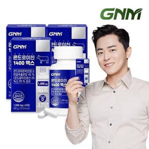 갤러리아_GNM 소연골 콘드로이친 1400 맥스 비타민D 60정 x 3병 (총 180정)