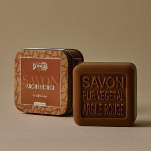 라사본느리드니옹 천연 프랑스 올인원 클렌징 세수 레드클레이 유기농 비누