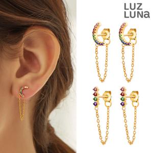 [루즈루나] 가르엘 디펜 드롭 귀걸이