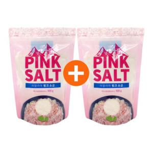 1+1 히말라야 크리스탈 솔트 500g 화이트 소금 얇은입자