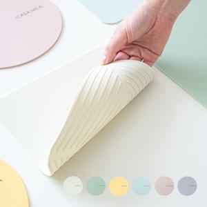 [까사밀라] 파스텔 사각 인덕션 매트 라지 L 냄비받침 스크래치보호 미끄러짐방지