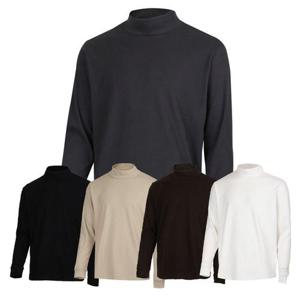 갤러리아_[파파브로] 남성 FW 기모 베이직 목폴라 티셔츠 WS-TSK-461