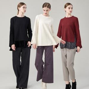 [로코엘라] 오델리 데일리 기모 티블라우스 3종택1