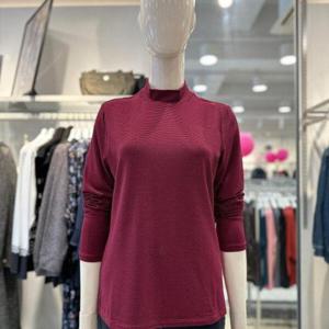 [크로커다일레이디]스트라이프 기본핏 반넥 풀오버 이너 티셔츠 CLDWUW903_1_DG