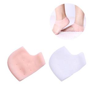 실리콘 뒷꿈치패드/ 스킨색 화이트/ 풋케어 보습유지 (WB5DE2B)