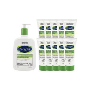 [세타필][Cetaphil] 세타필 모이스춰 라이징 로션 대용량 591ml+크림 50g 10개