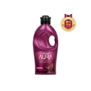 [샤프란]아우라 딥센트 섬유유연제 1L 용기 스윗만다린 x 1개