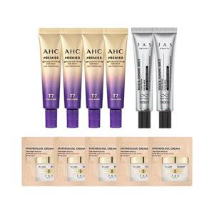 AHC 아이크림 시즌13 12ml x4 + 쟈스 기미크림 15ml x2 + 쟈스샘플 5매