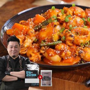 [레이먼킴] 만능 미니갑오징어 500g x 3팩(만능볶음소스 3팩증정)