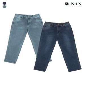 [닉스][NIX]여) 이중직 기모 DM톤/ML톤 워싱 뉴 스트레이트 (FNRWCQS512M)