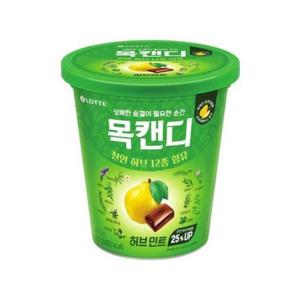 [롯데]롯데 목캔디 파워허브민트 용기 122g x1 무배 (9142744)