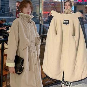 [몽벨리즈]하이넥포근털안감사파리패딩 mde2302523