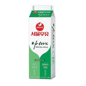 [새벽배송][우리가락]서울우유 나100% 1000ml