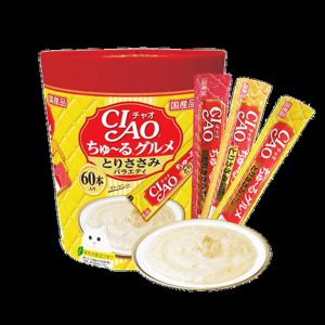 [이나바] 챠오츄르 구루메 닭가슴살 버라이어티 60p