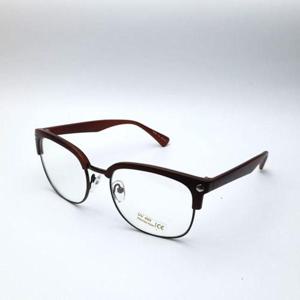 (rorgge)남자 여자 라운드형 하금테 안경 LF004 [W73A433]