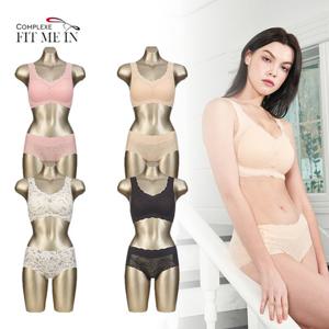 콤플렉스 쿨링 프리컷 노후크 노와이어 여자속옷세트 8종