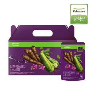 [풀무원녹즙] 진한 흑도라지&수세미 80mlx30포 (1박스)