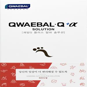 [쾌적한발] 쾌발Q 플러스 알파 솔루션 파우더향
