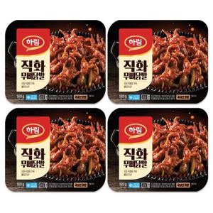 [하림] 직화무뼈닭발 180g 4팩