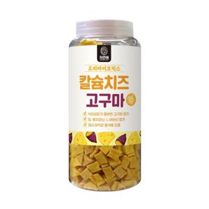 자연애 강아지 간식 프리바이오틱스 칼슘치즈&고구마 450g