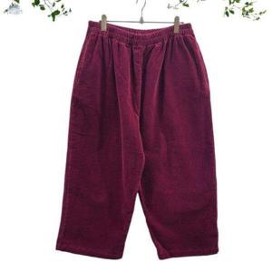 [애슬릿][애슬릿]국내 생산 골덴 배기 바지 중년 여성 팬츠