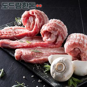 [도드람한돈] 삼겹살 구이용/칼집 삼겹살 구이용 1kg (택 1)