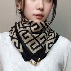 원터치자석 포인트 고급스럽고 엘레강스한 여성스카프 (WFGWT6Y)