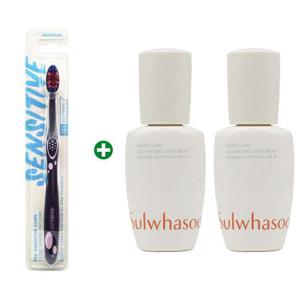 [로제]덴터치 칫솔 색상랜덤+설화수 윤조에센스 15mlx2개