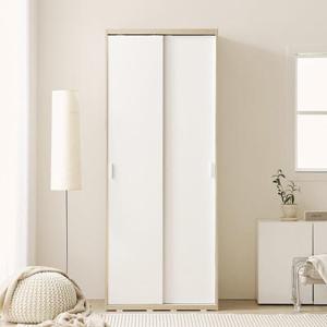 아씨방가구 레오 빅 키큰 수납 슬라이딩 긴 옷장 800