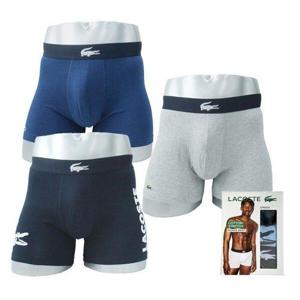 [라코스테언더웨어]라코스테 언더웨어 박서 드로즈 사각 팬티 세트