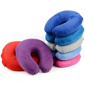 쿠션 경추 여행용 차량용목쿠션 컬러 목 지지 (46XCZ)