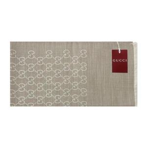 [구찌] GG 울 실크 머플러/베이지/165904 3G646 9500